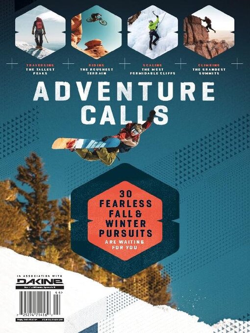 Title details for Adventure Calls: 30 Fearless Fall & Winter Pursuits by A360 Media, LLC - Available